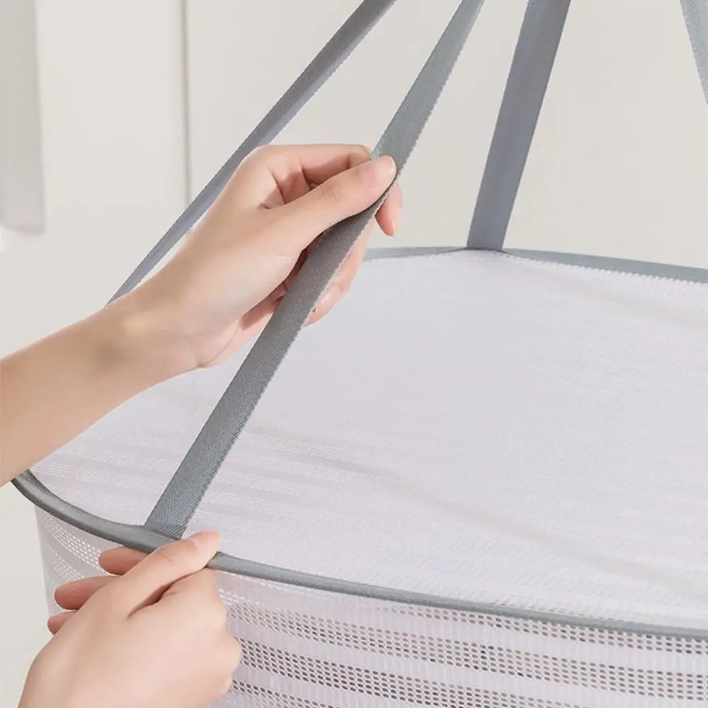 

1/2/3 Layer Drying Fishing Net Foldable Portable Mesh Clothes Hanging Dryer Quick Drying Durable Dried Vegetable Net