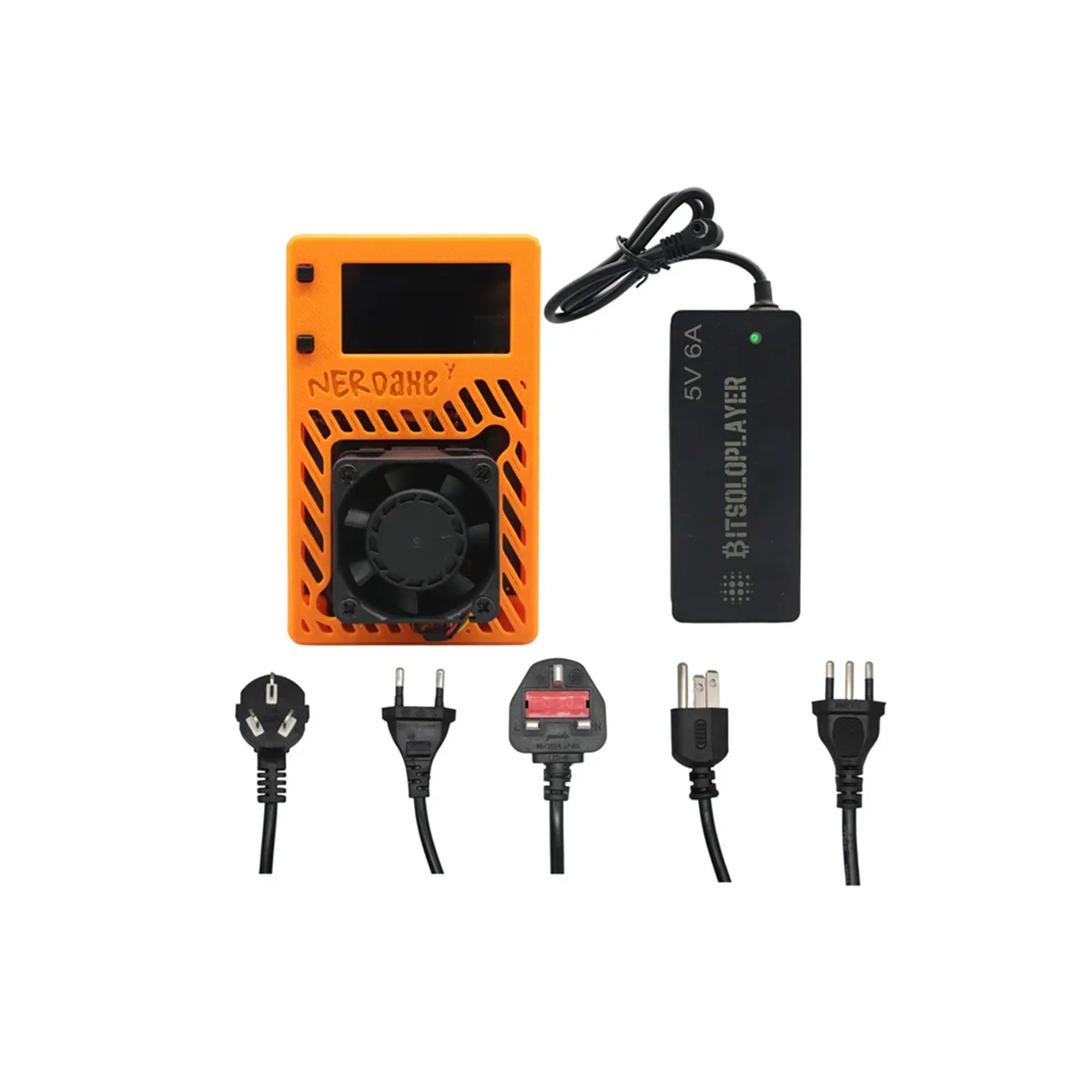 

Asic Miner Bitaxe Nerdaxe Gamma 601 Bitcoin Miners 1.2Th/s Btc Mining Machine Crypto Miner with Power Supply Unit