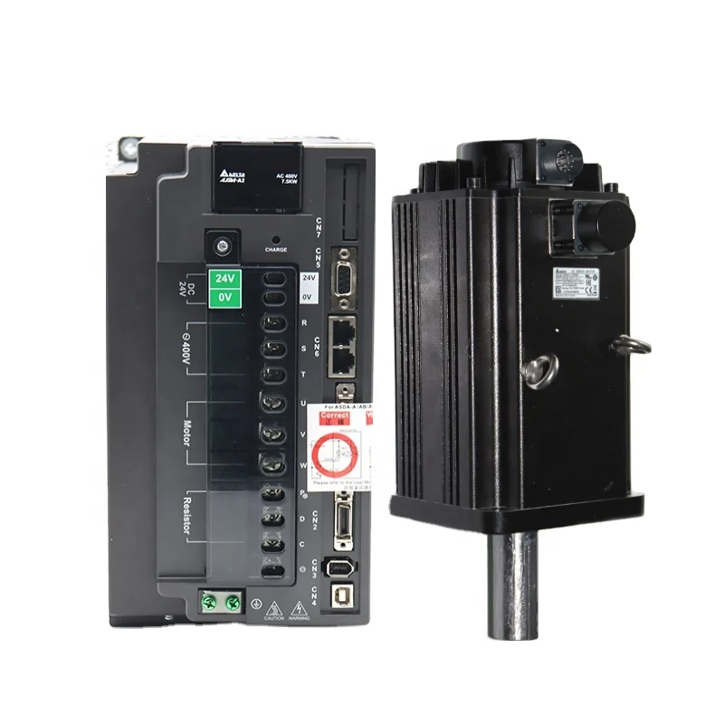 

Комплект серводвигателя 7,5 кВт / 400 В ECMA-L11875R3 + ASD-A2-7543-M/E/L/U 7,5 кВт 400 В 47,74 Нм