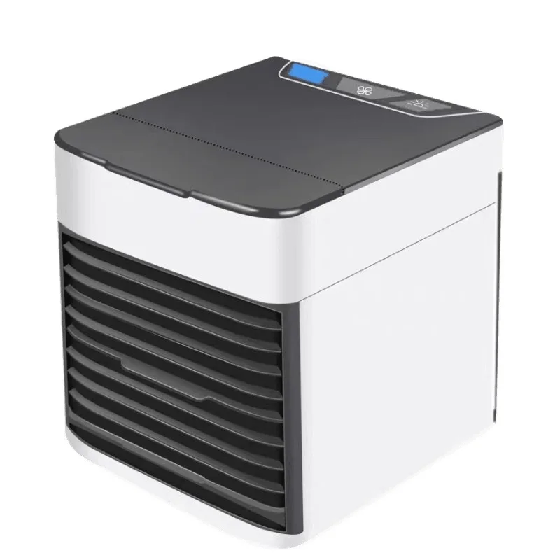 ‌Silent Desktop Air Circulator Fan - 3-Speed Adjustable Office Cooler with Built-in Humidifier for Dormitory Use‌