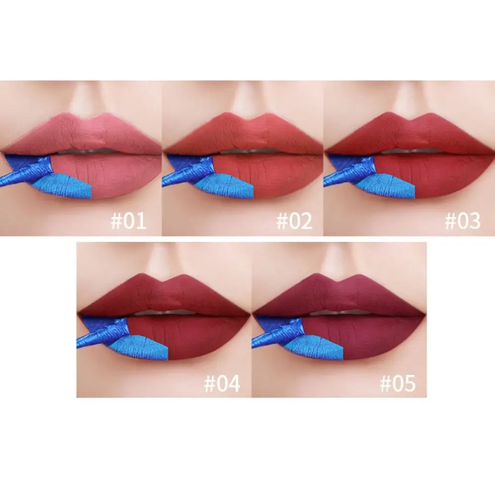 Koreanische Kosmetik Lip gloss Samt Lip gloss Lip tönung Schlamm Samt Lip gloss abreißen Lippen glasur matt flüssiger Lippenstift