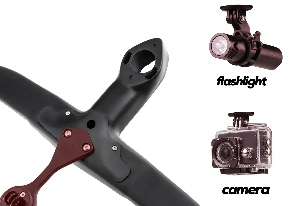 T800 Carbon Integrierter Lenker für F12 F14 Interne Kabelführung Aero Rennrad Vorbau 4 ° Flare 125 mm Tropfen 80 mm Tropfen – Detail 7