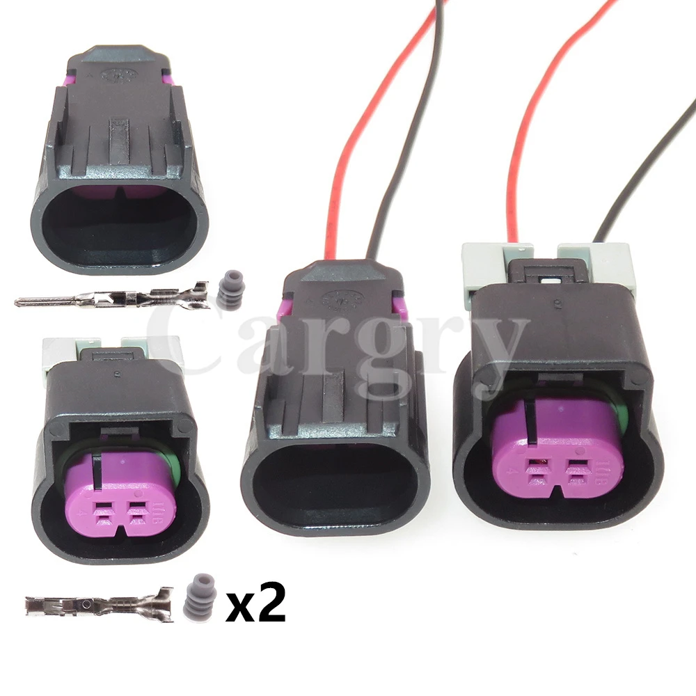 

1 Set 2P 15326801 13510099 13510085 Automobile Starter Oil Pump Wiring Harness Plug Car Waterproof Socket