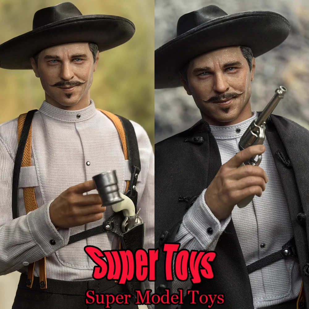 

In Stock PRESENT TOYS PT-sp86 1/6 Scale Male Soldier Doc Holliday Gunner Full Set 12-inches Action Figure Doll Fans Gifts