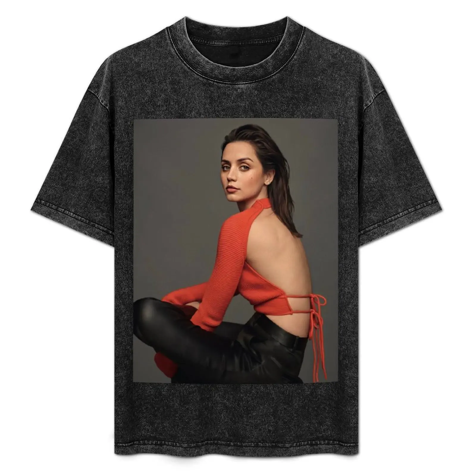 

Ana De Armas T-Shirt for a boy blacks sublime anime men tshirt