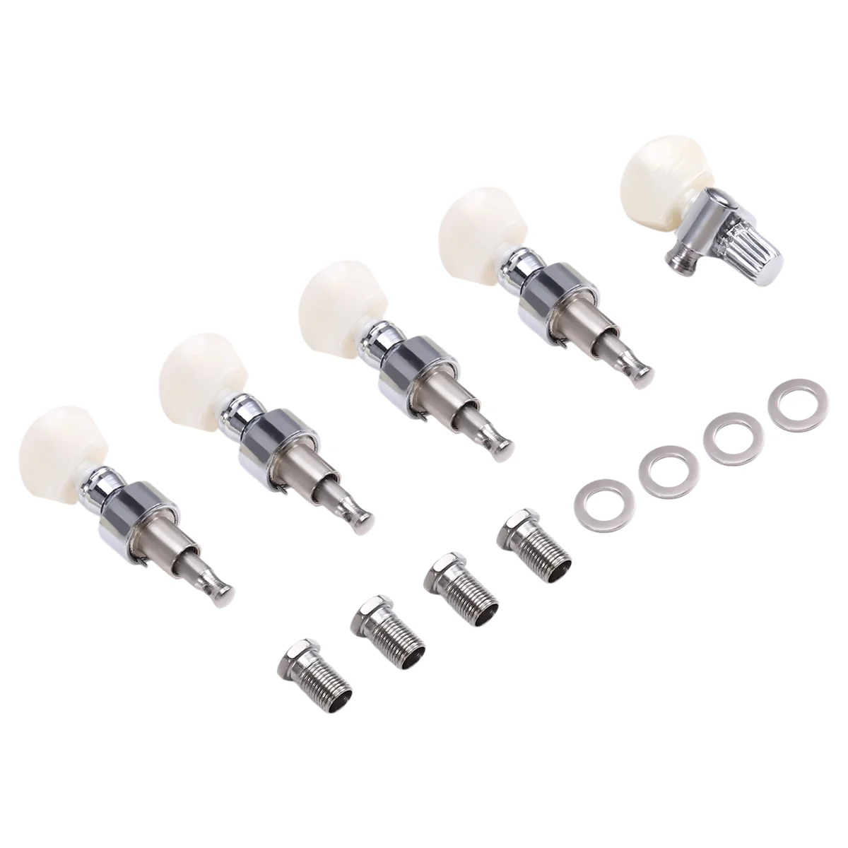 Accesorios de perilla de cuerda para instrumento de guitarra N18R, afinador de banjo, teclas de afinación, sintonizador de botón de cuerda Turtledove, A