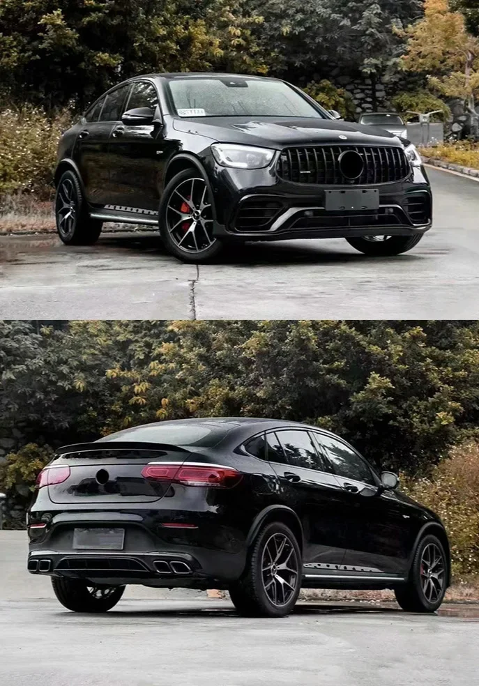 

Suitable for Mercedes-Benz GLC COUPE Surround C253 To GLC63 COUPE AMG Front and Rear Bar Assembly Large Surround