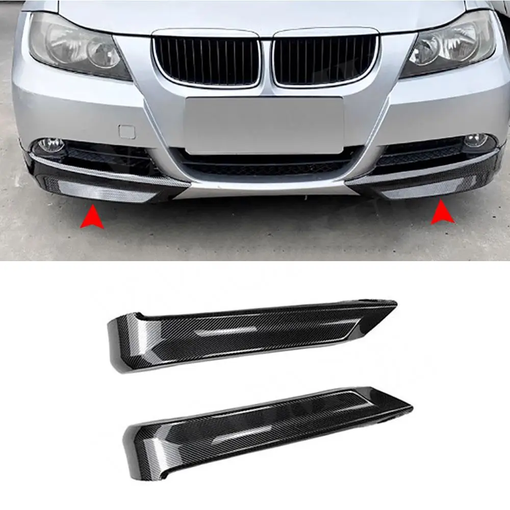 

VACOMUL Front Bumper Lip Angle Diffuser Side Splitter Spoiler Protector Cover For BMW 3 Series E90 320i 325i Standard 2005-2008