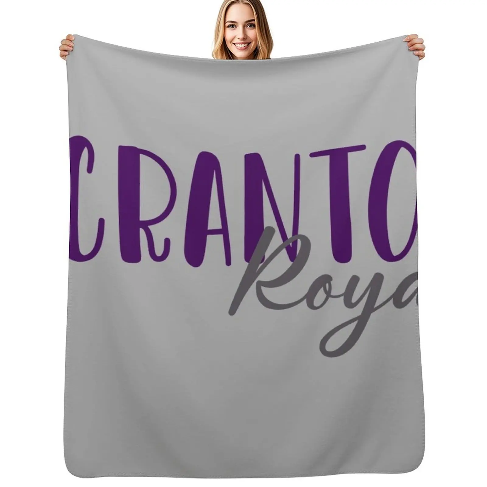 Scranton Royals Throw Blanket Fuzzy Plush Throw Blanket for Sofa Chair