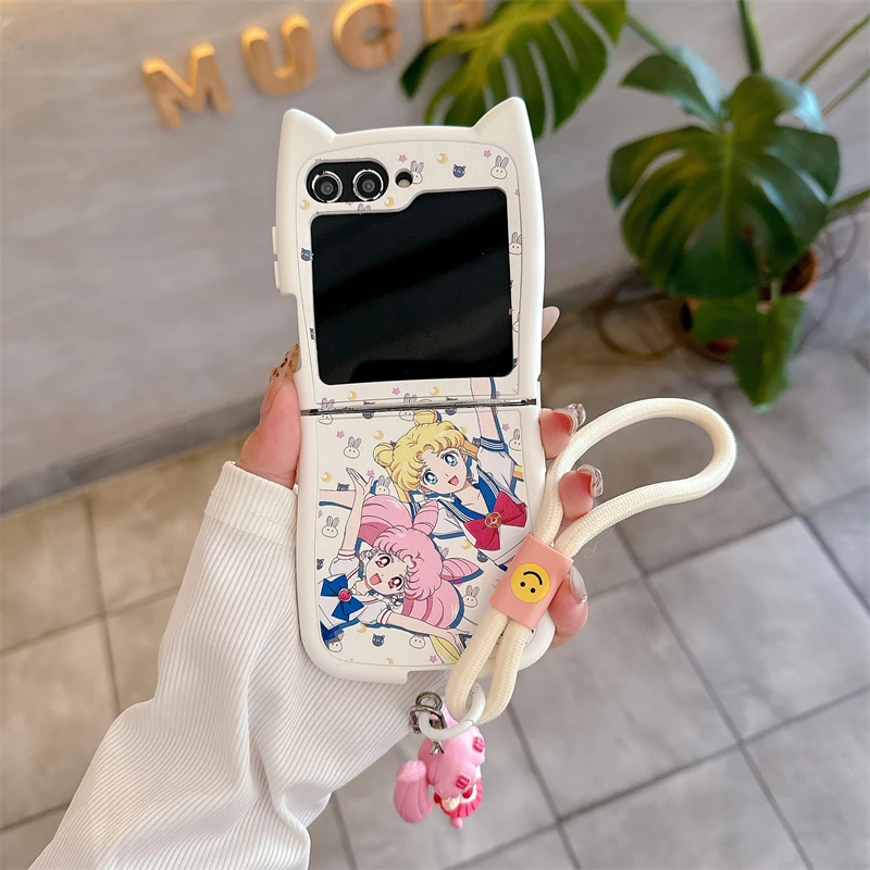 Cute Cartoon Japan Anime Sailo - огляд і ціна Phone Cases Z Flip 7