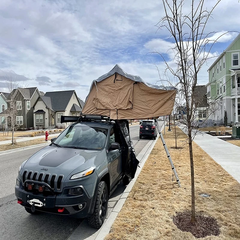 High quality camper roof tent large space waterproof and windproof car roof tent