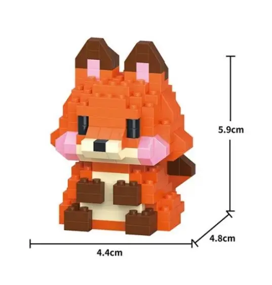 Insecten Micro Dieren Huisdieren Katten Hond Bouwstenen 3D Diamantmodel BIJEN Slak Stenen Stad Bouwspeelgoed voor Kinderen Kindercadeau
