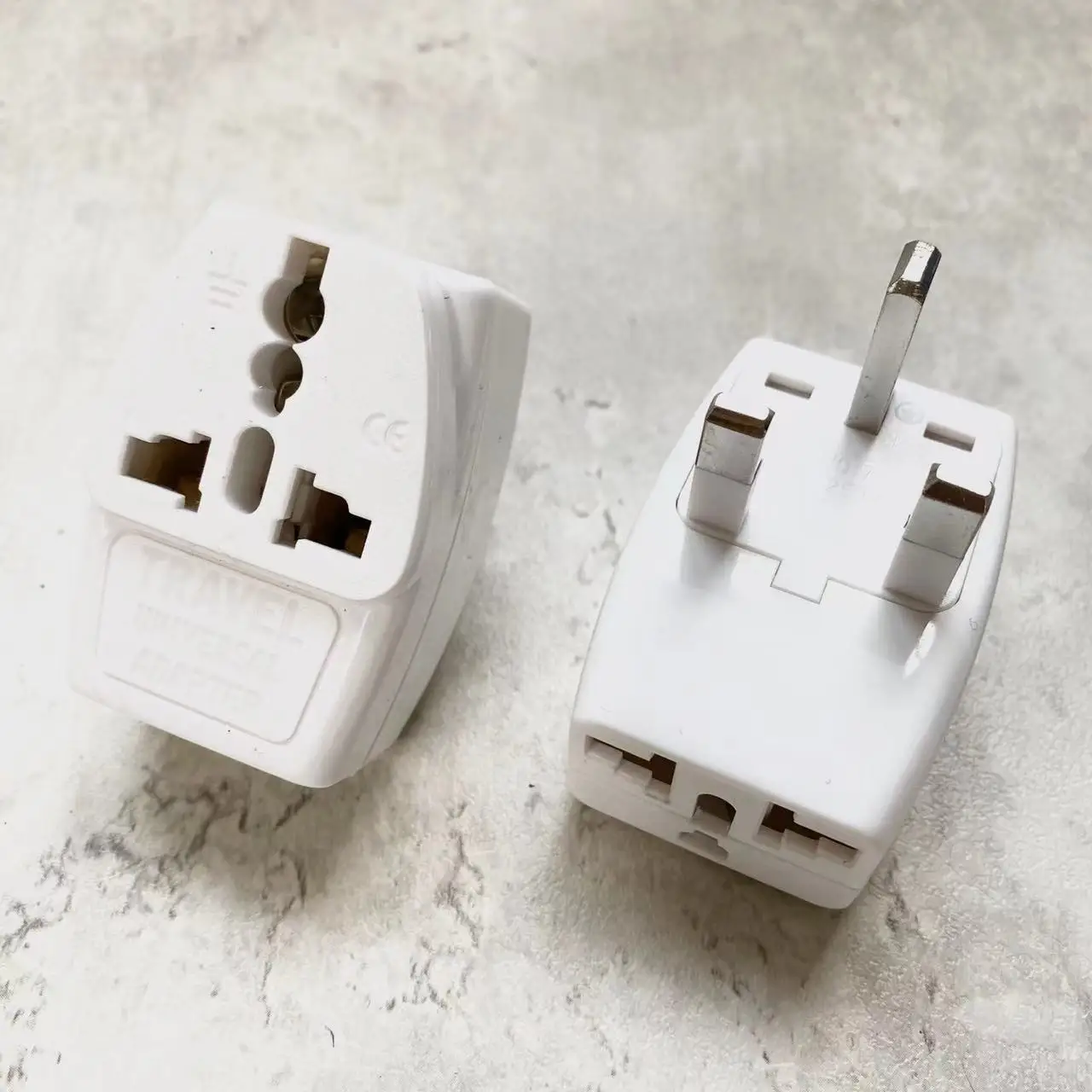 3 in 1 Ireland/Singapore/UK Travel Adapter Type G 3 Way Multi Outlet For EU/AU/US/Schuko/JapanWorld Plug 250V 13A