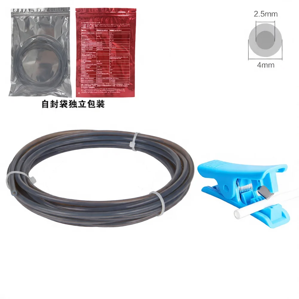 For Bambu Lab 3D Printer PTFE Tube P1P AMS A1 Mini Filament Guide Teflon Tubing Extruder Feeding Spare Replacement Parts