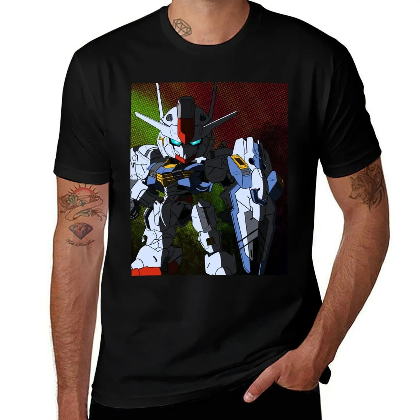 

SD Aerial T-Shirt sports fans anime shirt oversized graphic tee Personalized t-shirt mens t shirt