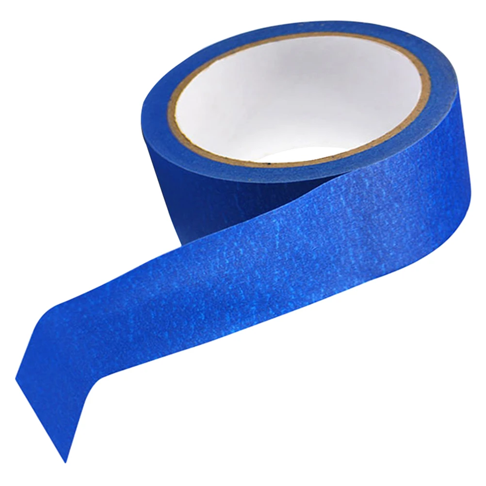 

1 Roll 3D Printing Tapes Blue Tearable Wide Adhesive Paper Tape For Crafts Painting Kids Art Fitment Diy Wall Cover Printer