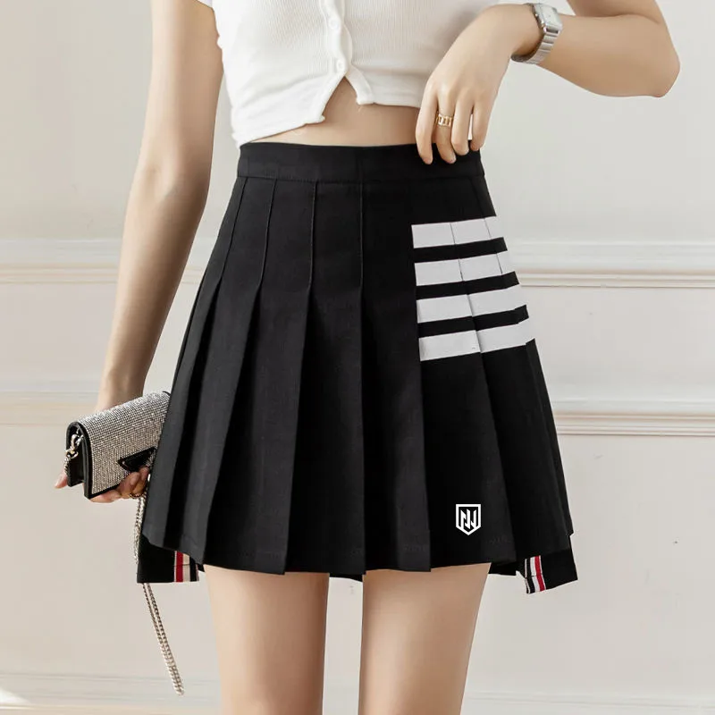 골프스커트 Spring Summer Golf Wear Women 2025 New Golf Skirt High Waist Skirt Pants Fashion Casual Pleated Skirt Women Golf Clothing