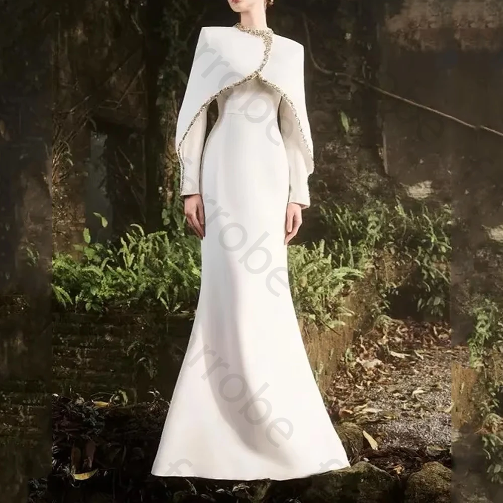 

Элегантные вечерние платья длиной до пола с бисером и ромбовидной шалью, изысканные вечерние платья высокого качества для женщин по индивидуальному заказу