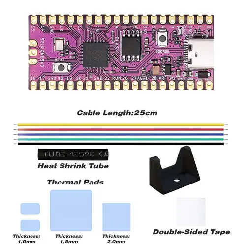 Para Raspberry Pi Pico Board Picoboot IPL reemplazo Modchip y lector de tarjetas adaptador SD2SP2 para Nintendo GameCube