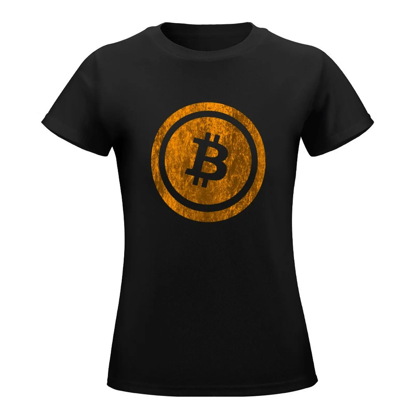 Bitcoin vintage Logo Cryptocurrency Bitcoin Shirt T-Shirt graphics cute clothes t-shirts for Women pack