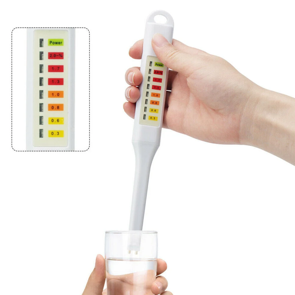 

Digital Handheld Tester for Aquarium Fish Tank Pool ABS Material Quick Testing Meter for Home Spas Hydroponics Ponds