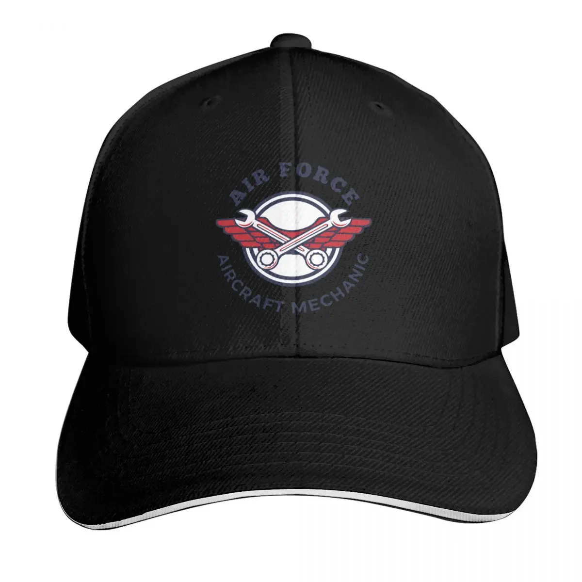 Air Force Design Baseball Cap Low Profile Unstructured Unisex for Men Women Outdoor Golf Running Hiking