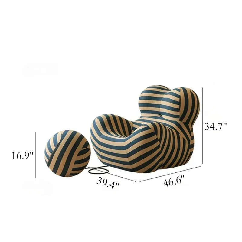 Luxury Mom Embraces Sofa Chair Netflix Creative Living Room Balcony Single Large Leisure Floor Lazy Lounge Chair image 6