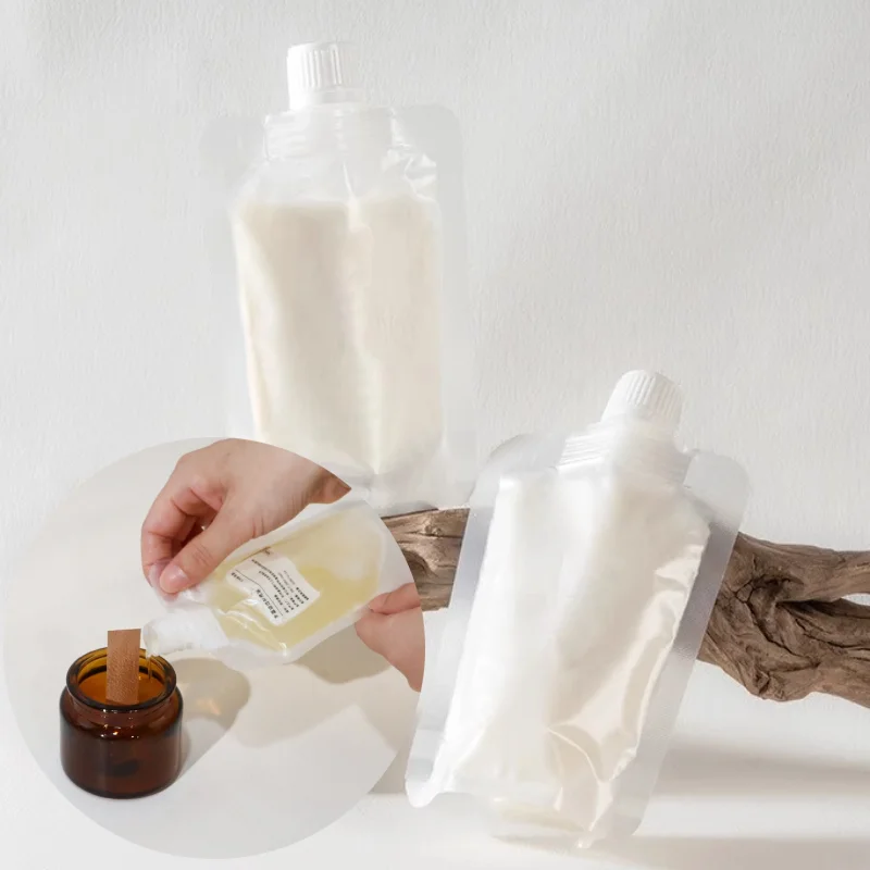 100/200g Scented Candle Wax Material Refill Portable Bagged Wax Block/wax Liquid DIY Handmade Candle Making Supplies