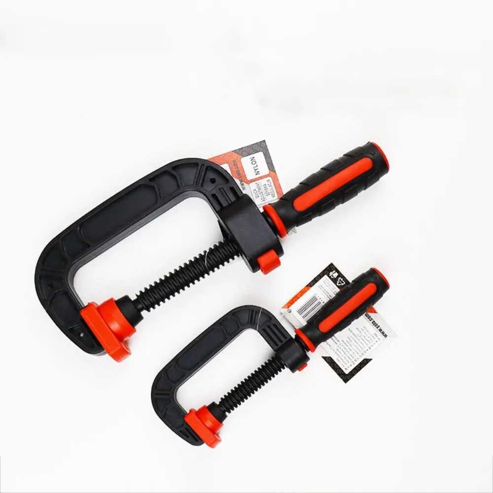 

Engineering Plastic Woodworking Clamp Lightweight Design Powerful Clamping Force G Type Clamp Reinforced Plastic Nylon