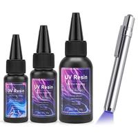 20/30/50g UV Bonding &Welding Glue Super Bonding UV Glue Quick-Drying For Bonding Glass Ceramics Metal Plastic DIY Crafts Decor