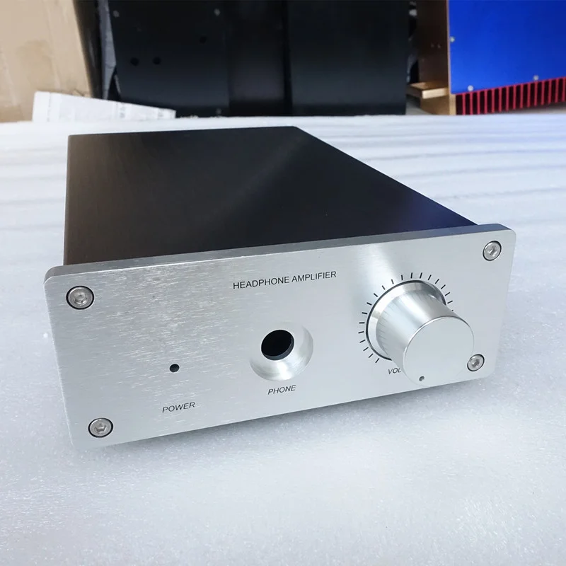 Breeze Audio Chassis New 1506  Preamplifier Case Sandblasting Panel Aluminum Enclosure Box  Factory Direct Audiophile DIY