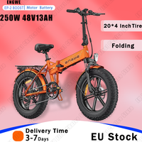 Electric Bicycle ENGWE EP-2 Boost Folding 250W Powerful Motor 48V13Ah Lithium Battery E Bike 20*4.0 Inch Fat Tire Electric Bike