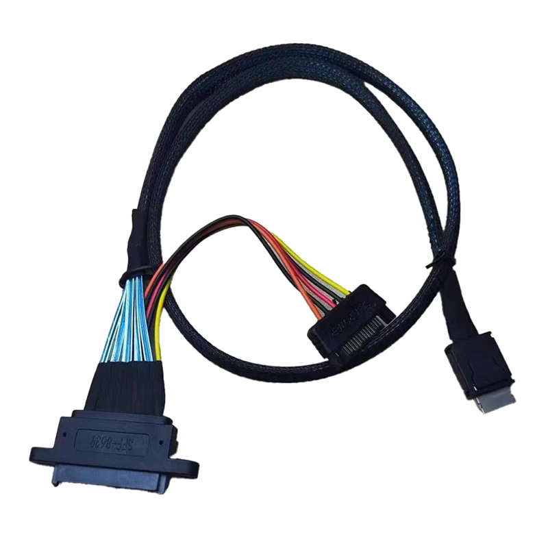 

AT82-SFF-8611 Hard Disk Line Oculink Nvme U. 2 SFF-8639 U2 SDD Solid State Drive Data Cable 90Cm