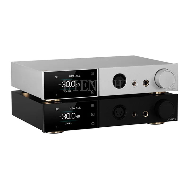 New TOPPING A70 PRO HIFI Headphone Amplifier A70pro Pre-Amp With 32 Ohm @ 10000mw X 2 Output Power 6.35mm 4.4mm 4pin XLR Output