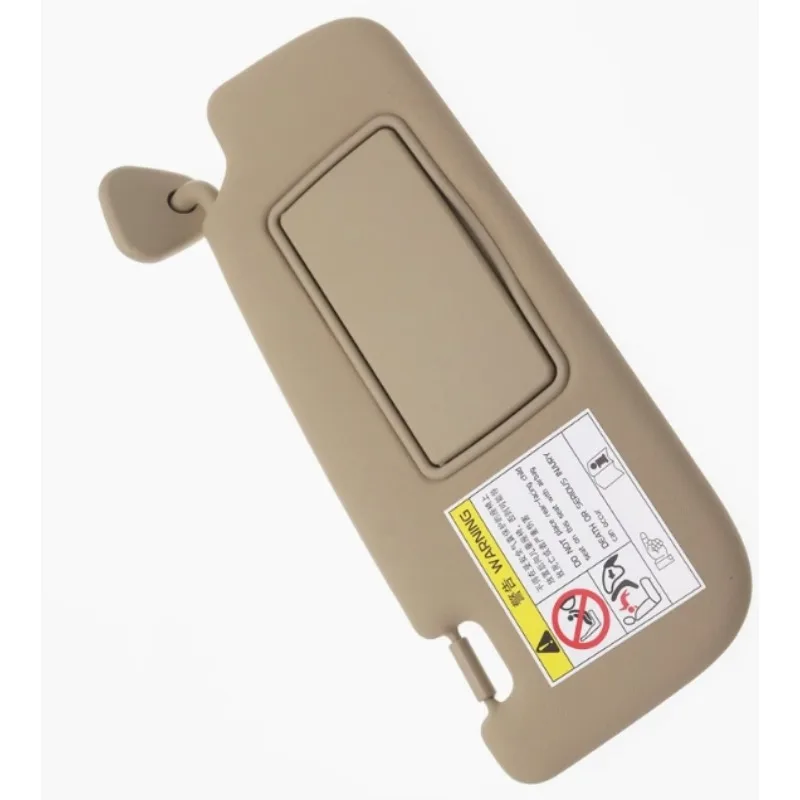 

For Geely Emgrand 2014-2019 Auto Front Sunshade Sun Visor with Make-up Mirror Beige Tolerant To -30 ℃~88 ℃ Inside The Car