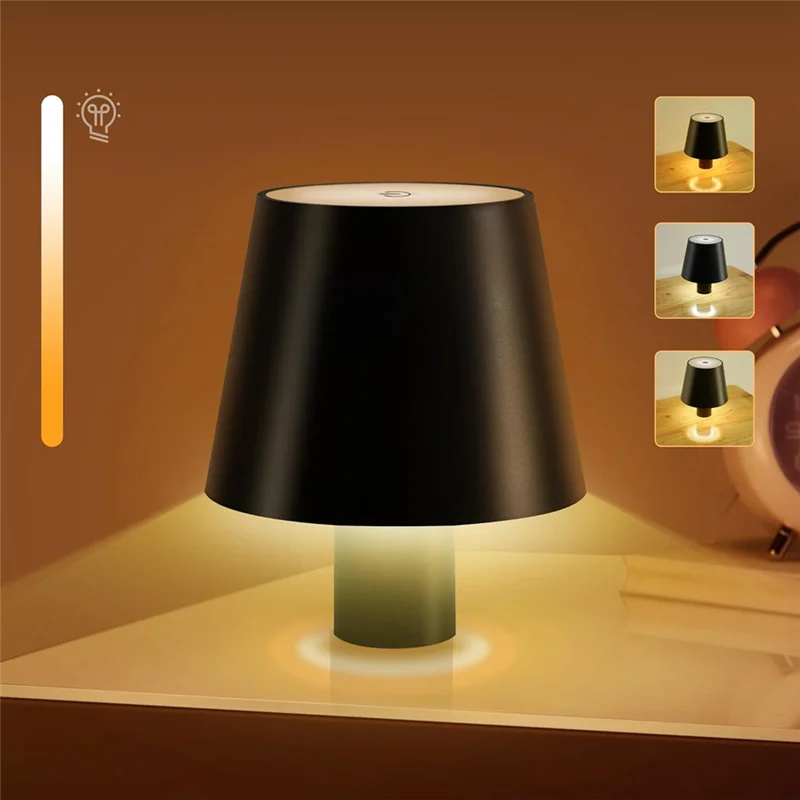 

【Superdeals】LED Wireless Bottle Light Touch Table Lamp RGB And 3 Colors Bottle Lamp For Indoor/Outdoor Restaurants And Bars