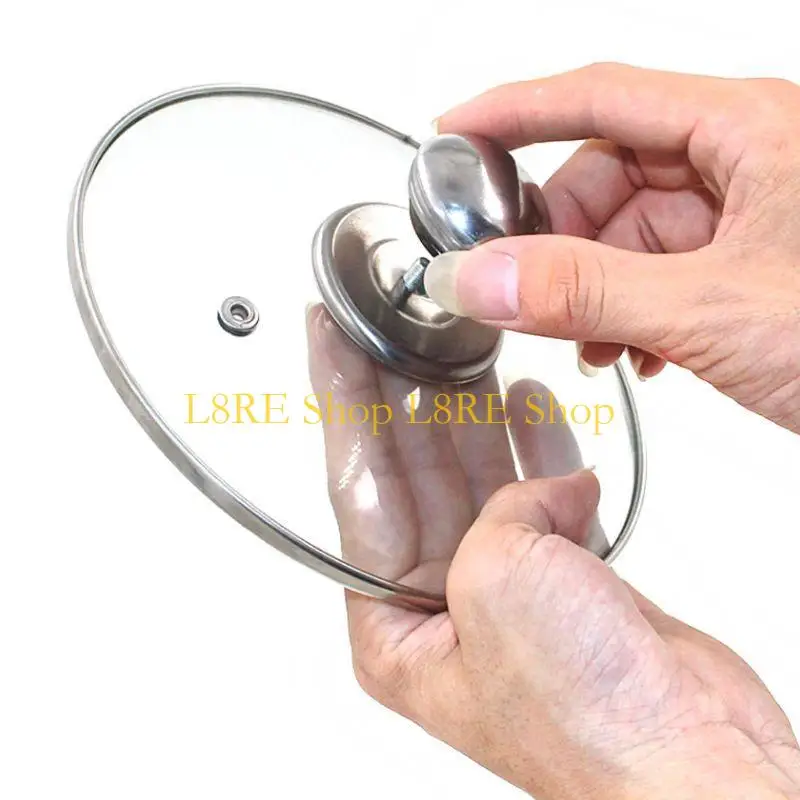 L8RE وعاء غطاء عموم قبضة اليد مقبض غطاء مقبض غطاء مقلاة مقبض اكسسوارات المطبخ