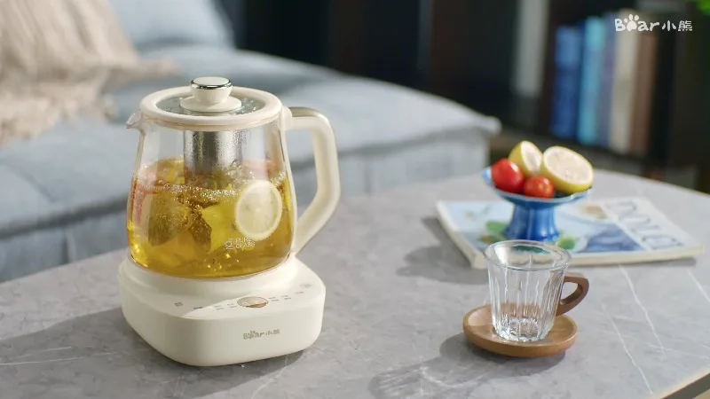 Bear all-glass health pot thermostatic multi-functional teapot for office home use