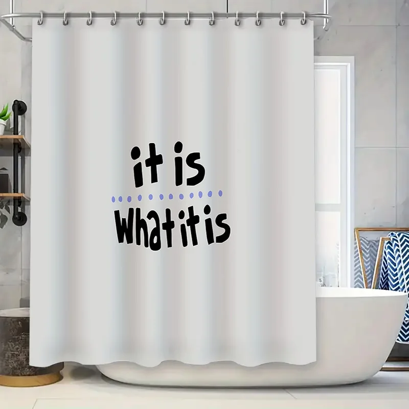 

Floral Shower Curtain Botanical Pattern Waterproof Fabric Bathroom Decor Vintage Farmhouse Style Nature Theme Home Textile