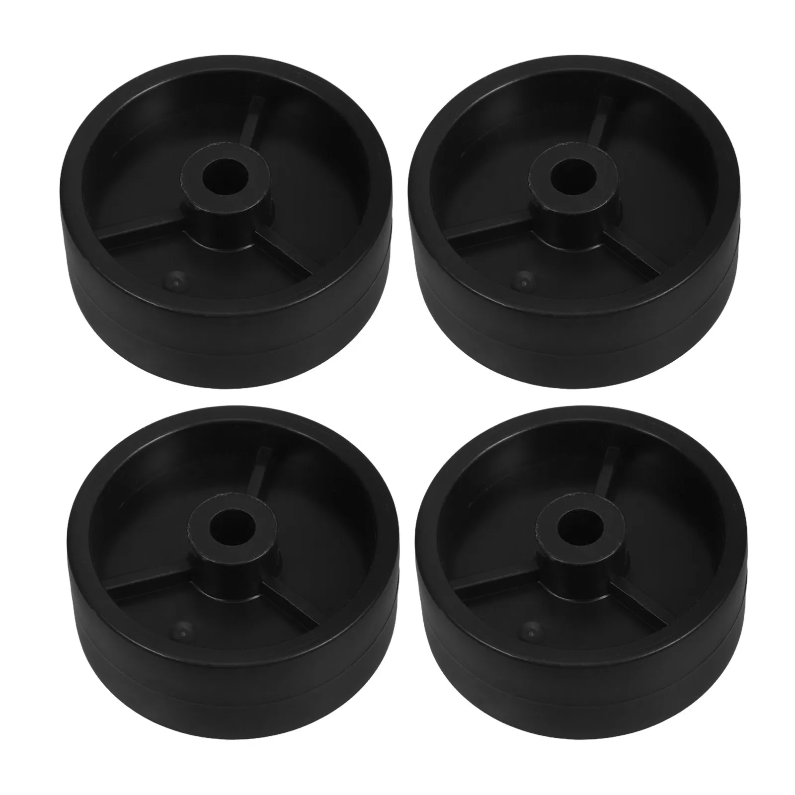 4 Pcs Locks for Rolling Wheels Boat Trailer Movable Heater with Outdoor Patio PP Replacement Caster