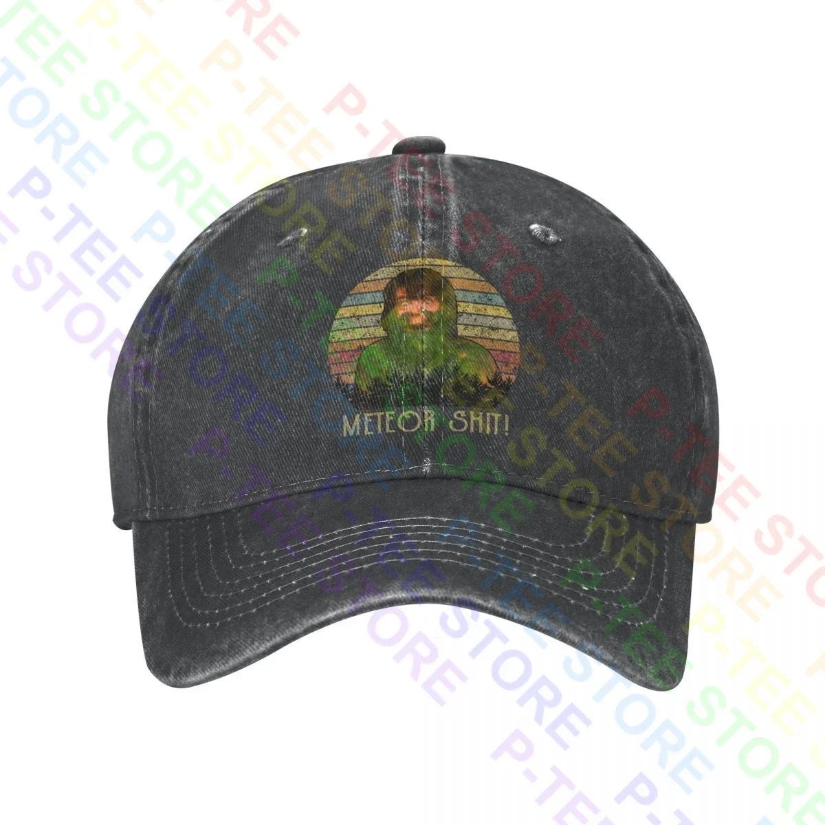 Bn 17052101 Creepshow (1982) Stephen King Jordy Verrill Meteor Gorra de béisbol de mezclilla lavada Sombreros de camionero Hipster