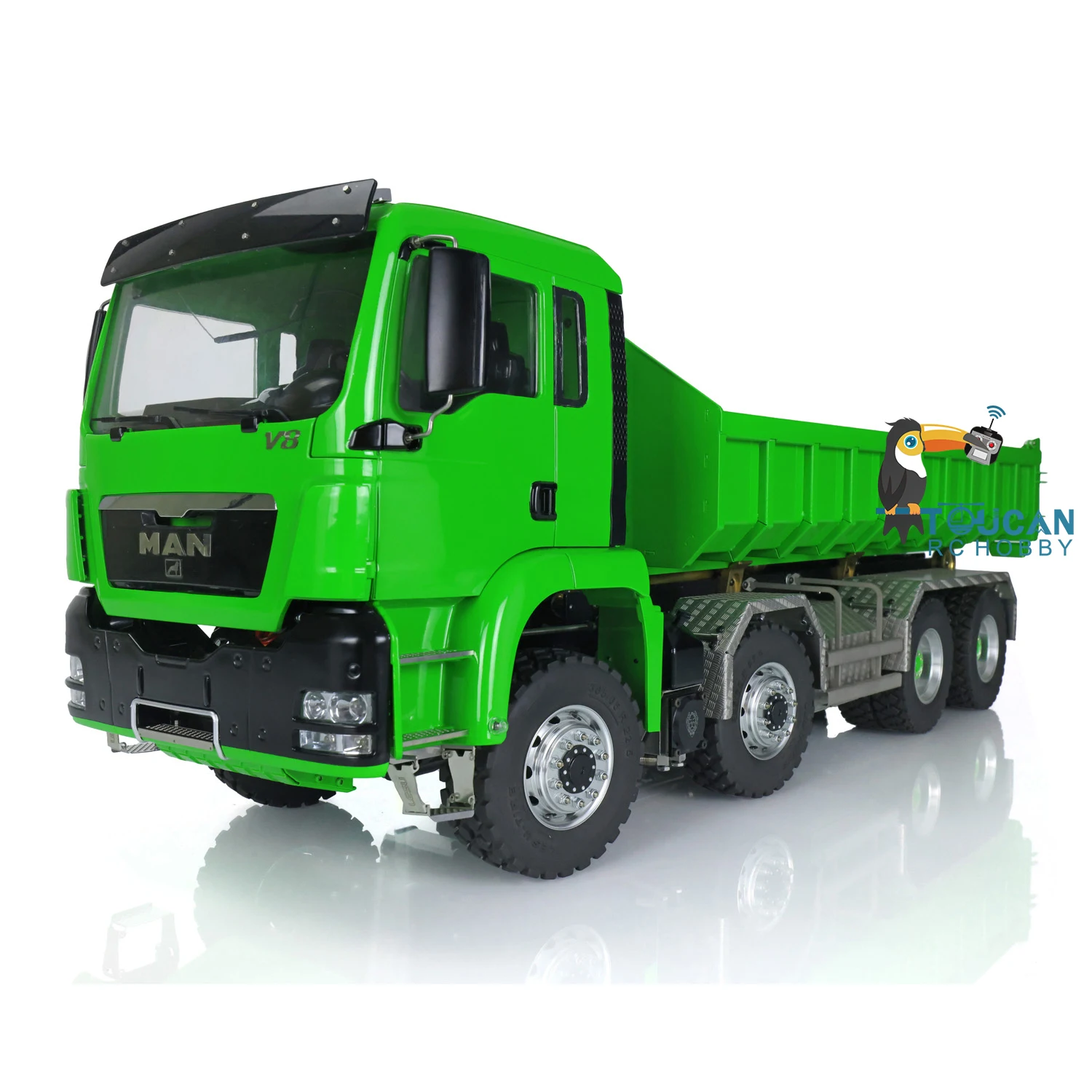 

LESU 1/14 Hydraulic Cylinder TGS 8*8 RC Truck Tipper Dump Car Sound Metal Chassis THZH0480