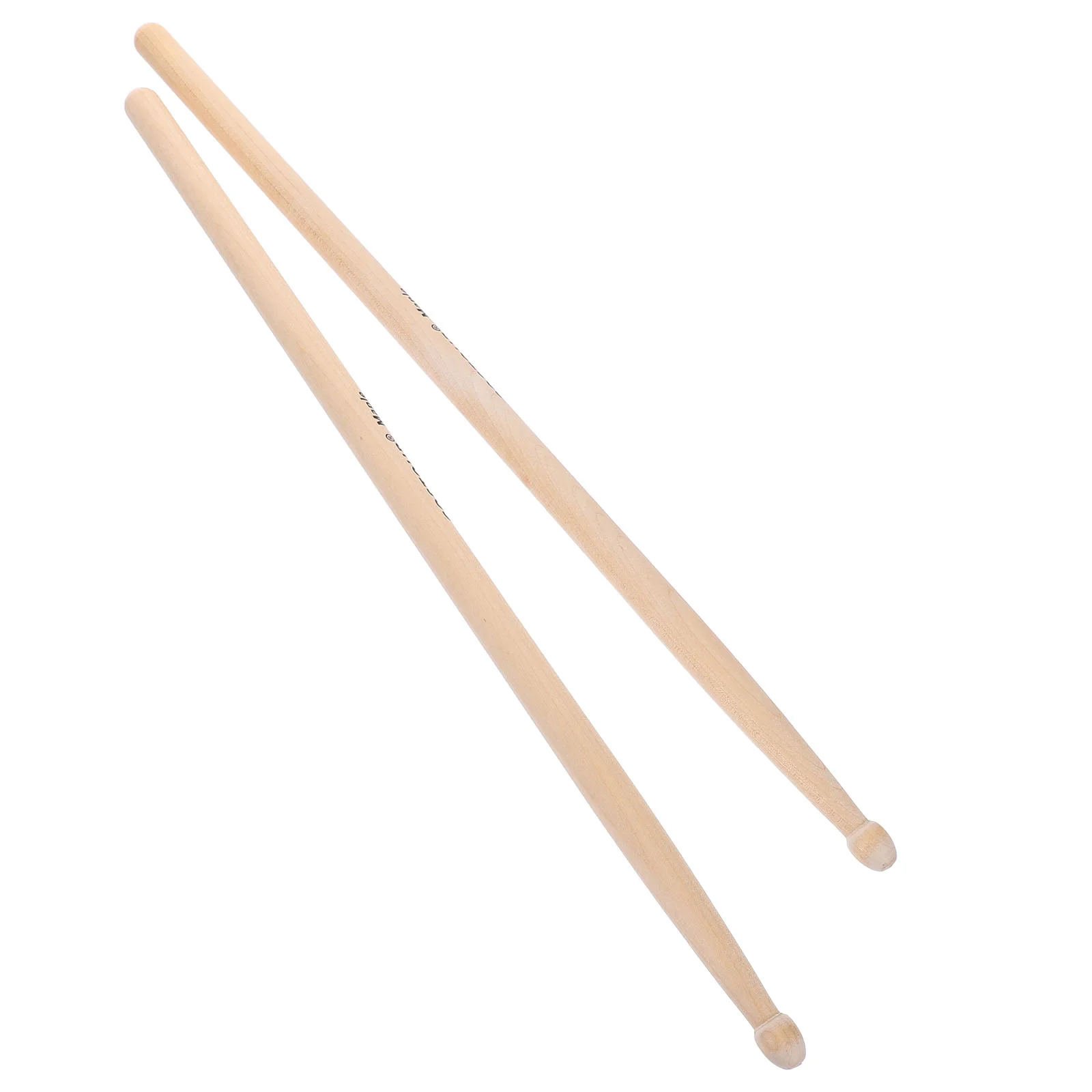 2 Pcs Bamboo Practice Drumsticks Size Kids Beginners Set Musical Accessories Drumsticks for Daily Practice