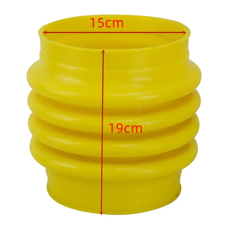 1PC Rammer Bellow Polyurethane Jumping Jack Bellows Boot ( ID 15cm X H 19cm ) for Wacker Mikasa Rammer Compactor Tamper