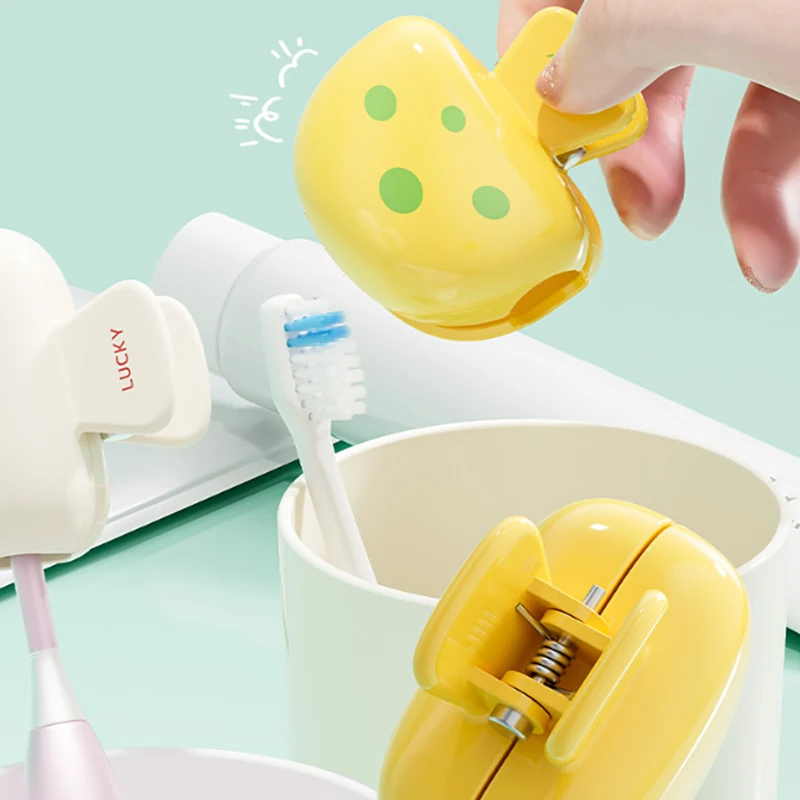 1 Buah Penutup Kepala Sikat Gigi Travel Tutup Pelindung Sikat Gigi Casing Pod Pelindung Klip Plastik Portabel untuk Perjalanan Rumah Tangga