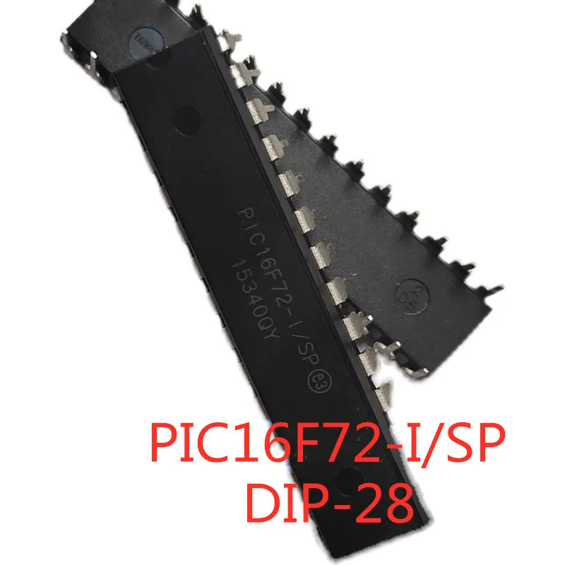 5PCS/LOT 100% Quality  PIC16F72-I/SP PIC16F72 DIP-28 8-bit flash microcontroller chip In Stock New Original