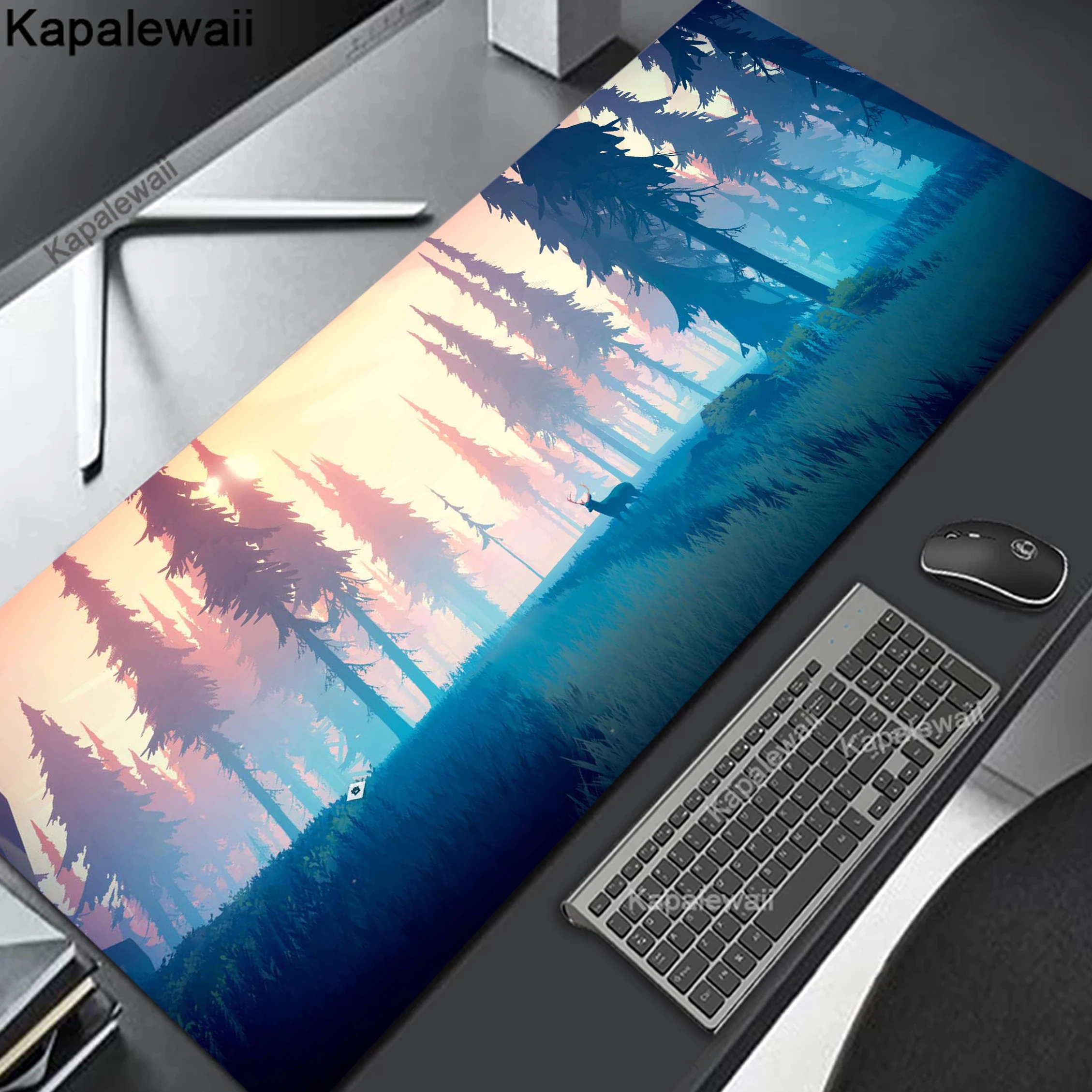 

Computer Firewatch Anime Mouse Pad Gaming Setup Accessories Desktops Computer Mat Desk Accessories Office Pc Gamer Mousepad Mats