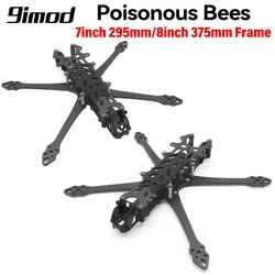 9IMOD Poisonous Bees 7/8 cala 295mm 375mm FPV Freestyle Frame Kit Rozstaw osi 295mm 375mm z częściami do drukowania dla dalekiego zasięgu