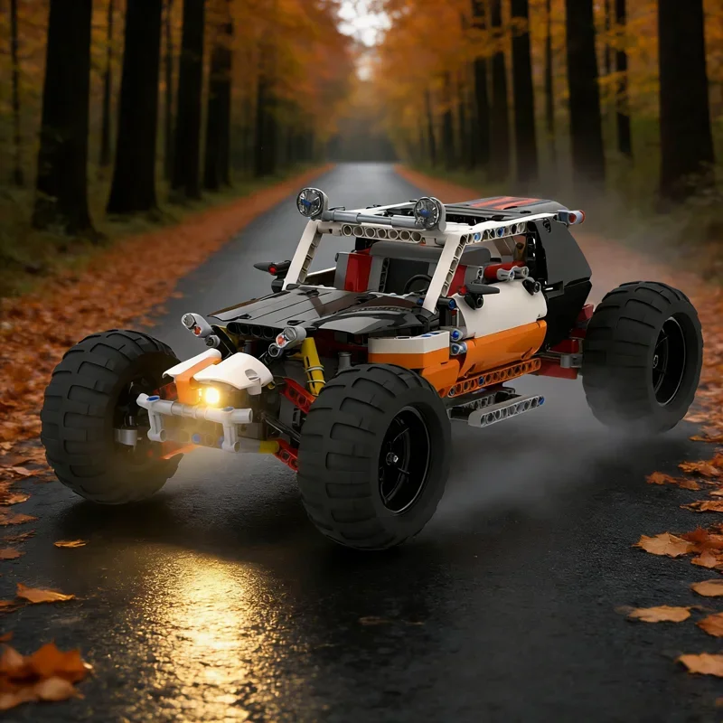 

624pcs MOC Buggy Technical Model Building Blocks Architecture Assemble DIY Toy Idea Creative Brick Christmas Gifts Education