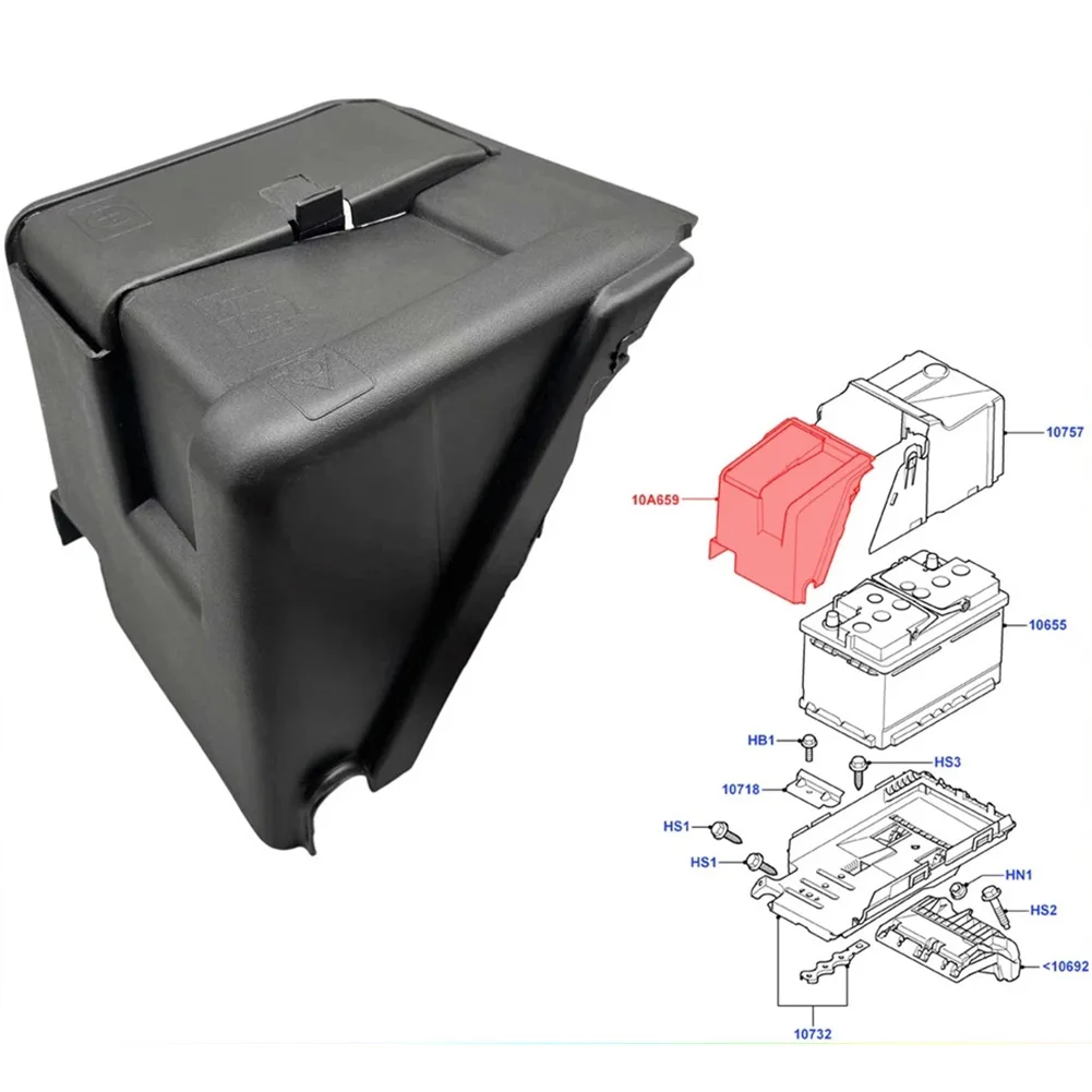 

Battery Tray Replacement Front Battery Cover Factory Spec Match Perfect Vehicle Fit Easy Installation Stable Performance